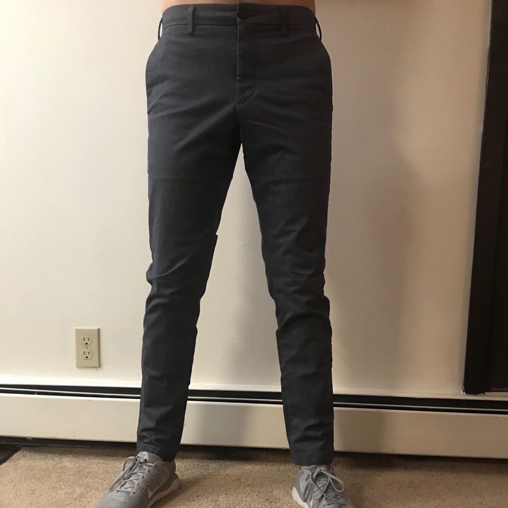 Gray Uniqlo Pants